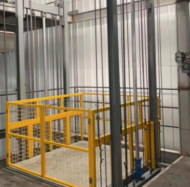 信宜导轨式升降机一般加工周期